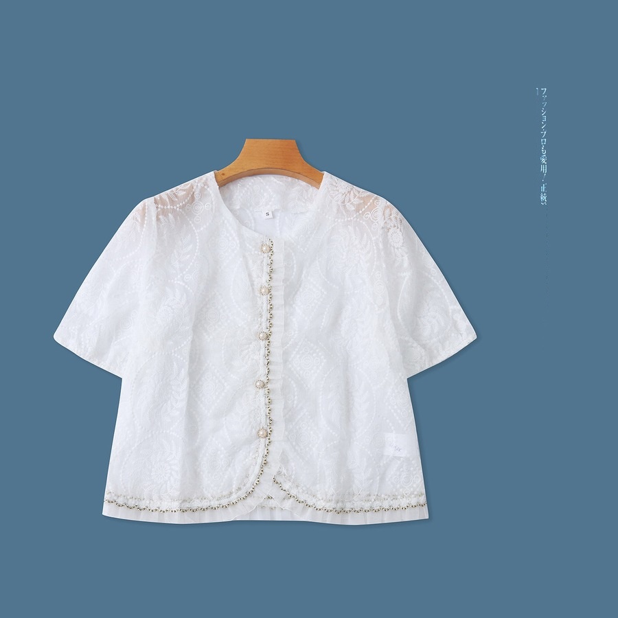 Clean Textured Chiffon Blouse product image