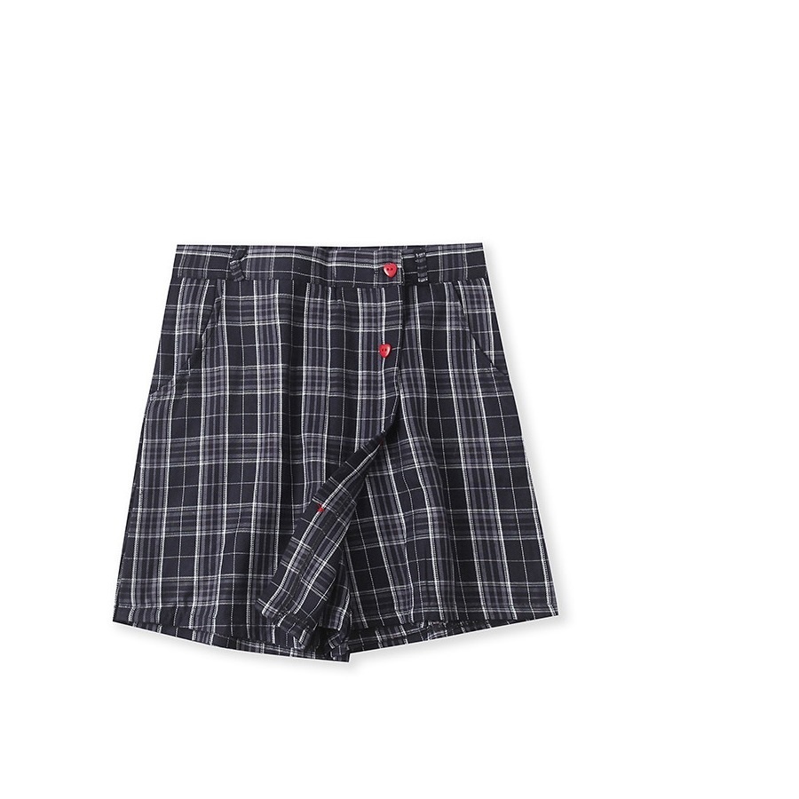 Relaxed Plaid Tailored Summer Short product image thumbnail 3