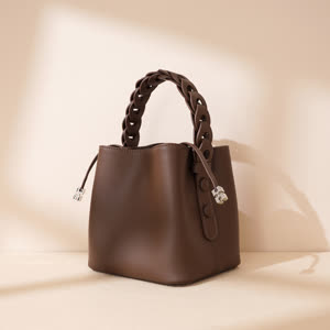 Hand-woven Fashion Mini Cross Body Bucket Bag
