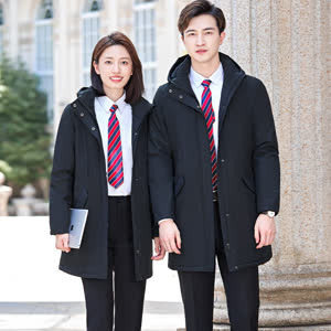 Men's And Women's Parka Thickened Cotton-padded Clothes Winter Warm-keeping Clothing Overalls