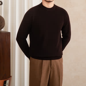 Commuter British Slim-fitting Retro Casual Bottoming Shirt Men