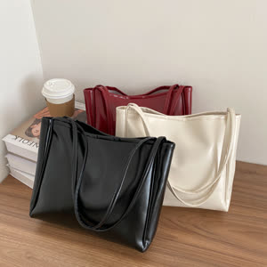 Women's Large Capacity Tote Bag - Casual, Large Capacity, Shoulder - Style 500675