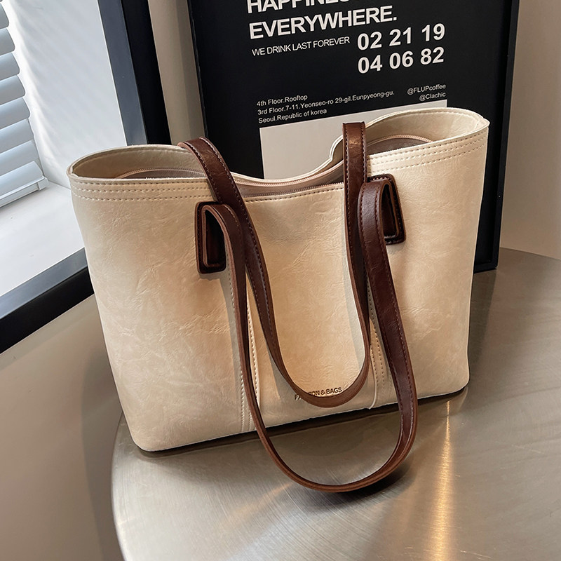 Women's Large Capacity Tote Bag - Summer, Commuter, Casual - Style 891651