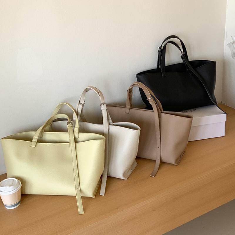 Women's Large Capacity Tote Bag - Large Capacity, Shoulder, Top Handle - Style 096769