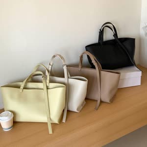 Women's Large Capacity Tote Bag - Large Capacity, Shoulder, Top Handle - Style 096769