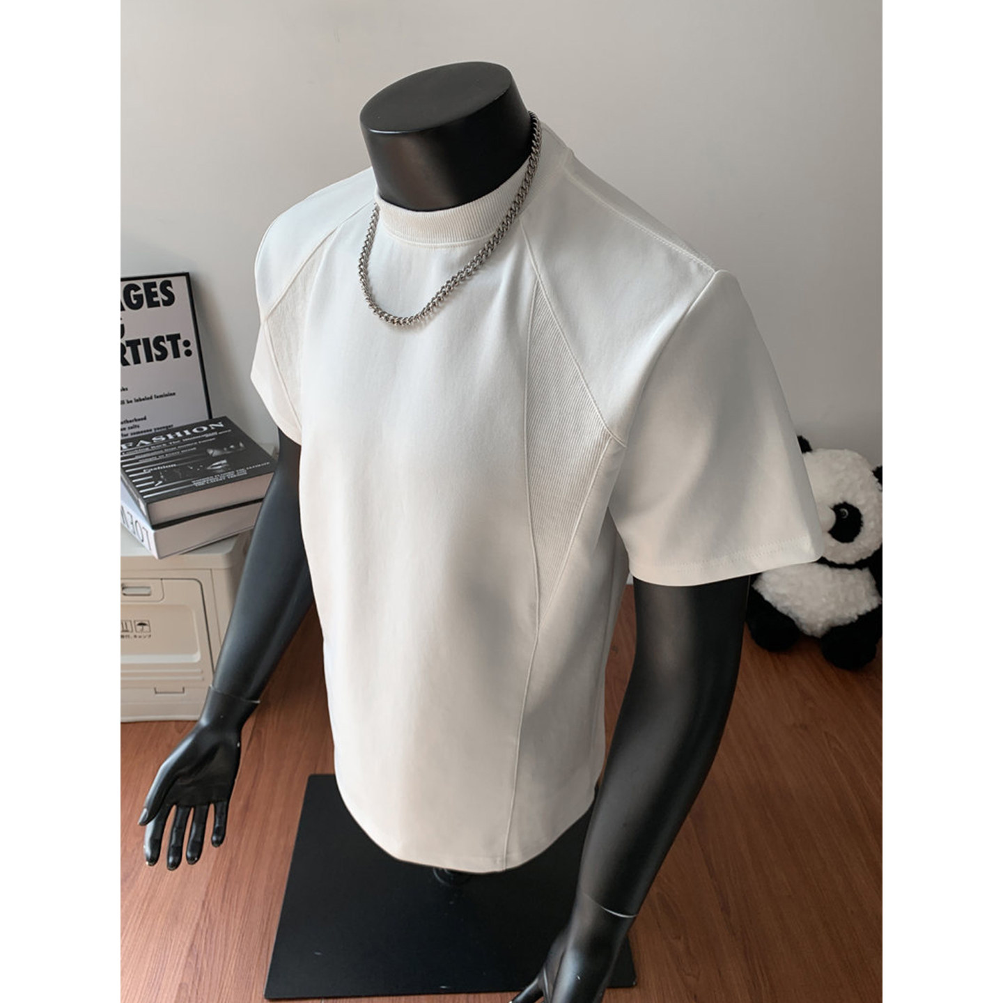 Men's Hip Hop T-Shirt - Summer, Short Sleeve, Relaxed Fit - Style 054421