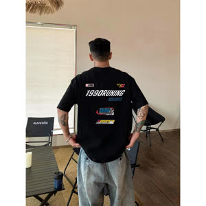 Men's Hip Hop T-Shirt - Summer, Short Sleeve, Street Style - Style 011326