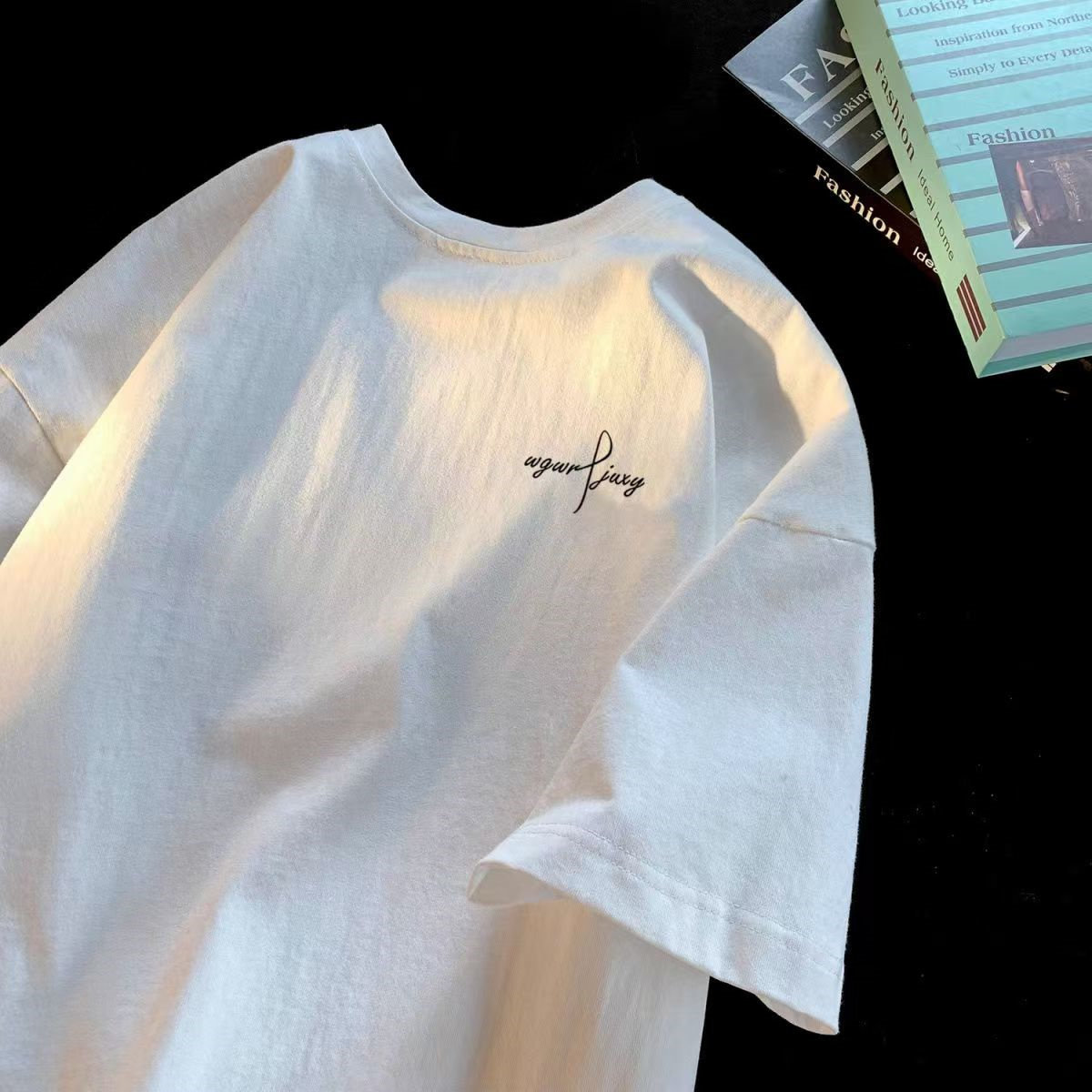 Men's Hip Hop T-Shirt - Summer, Short Sleeve, Relaxed Fit - Style 849934