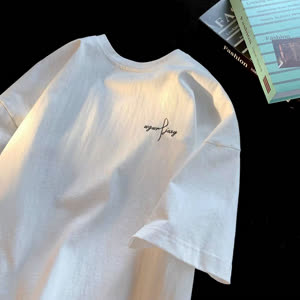 Men's Hip Hop T-Shirt - Summer, Short Sleeve, Relaxed Fit - Style 849934