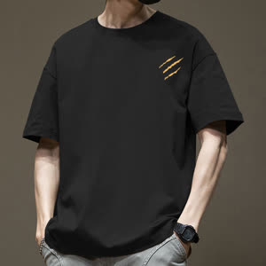 Men's Short Sleeve T-Shirt - Summer, Short Sleeve, Relaxed Fit - Style 930931