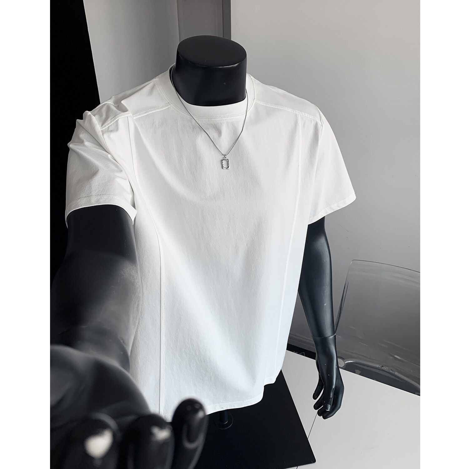 Men's Short Sleeve T-Shirt - Summer, Lightweight, Cool-Touch - Style 074102