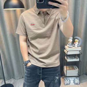 Men's Business Polo Shirt - Summer, Lightweight, Short Sleeve - Style 131375