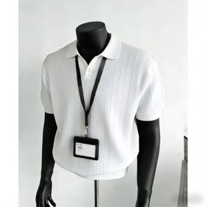 Men's Striped T-Shirt - Summer, Short Sleeve, Striped - Style 937549