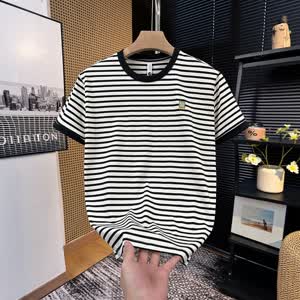 Men's Striped T-Shirt - Summer, Lightweight, Cool-Touch - Style 171712