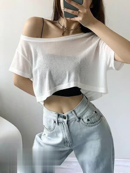 Women's Summer Top - Summer, Versatile - Style 388283