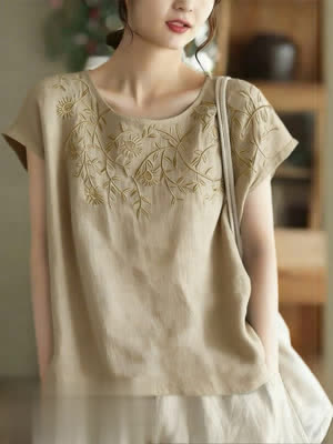 Women's Summer Top - Summer, Versatile - Style 707929