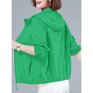 Women's Lightweight Outerwear - Summer, Lightweight, Relaxed Fit - Style 335237