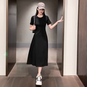 Women's Short Sleeve Summer Dress - Summer, Short Sleeve, Casual - Style 473151