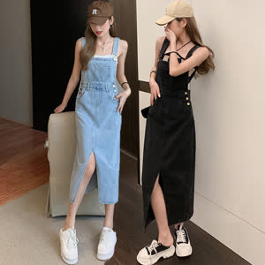 Women's Denim Dress - Summer, Relaxed Fit, Denim - Style 934876