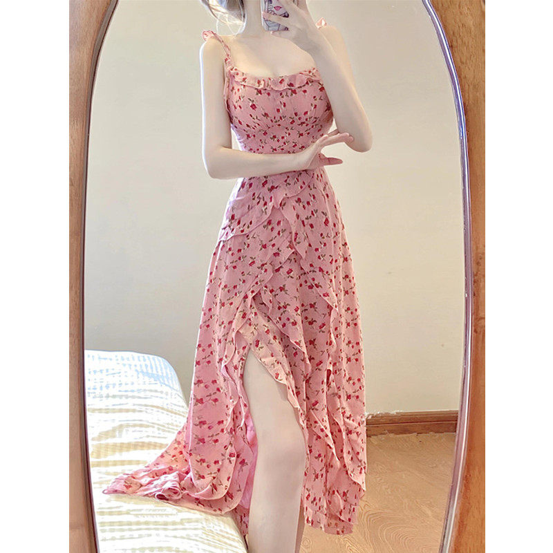 Women's Denim Dress - Summer, Versatile - Style 181497