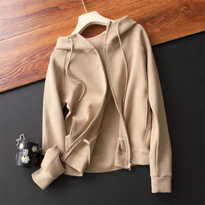 Women's Lightweight Hoodie - Spring/Autumn, Casual, Sporty - Style 971282