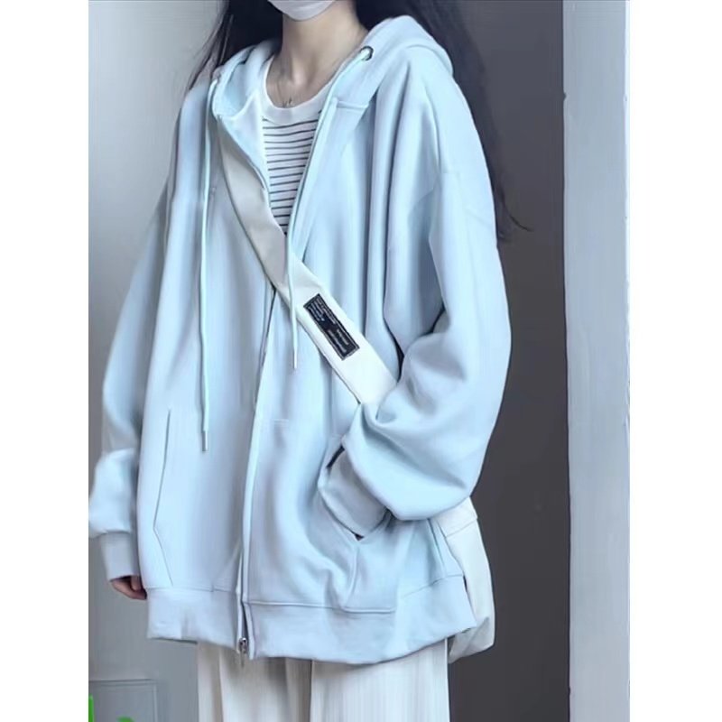 Women's Lightweight Hoodie - Spring/Autumn, Lightweight, Relaxed Fit - Style 003122