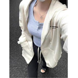 Women's Lightweight Hoodie - Spring/Autumn, Lightweight, Relaxed Fit - Style 097326