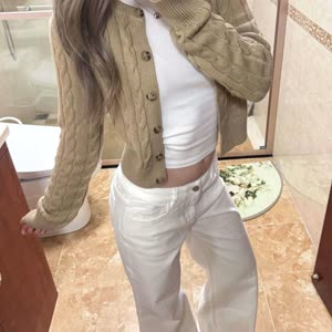 Women's Sweater - Winter, Slim Fit, Knit - Style 907738