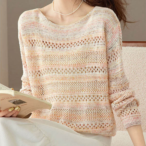 Women's Sweater - Summer, Spring/Autumn, Lightweight - Style 612868