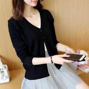 Women's Sweater - Spring/Autumn, Lightweight, Knit - Style 838081
