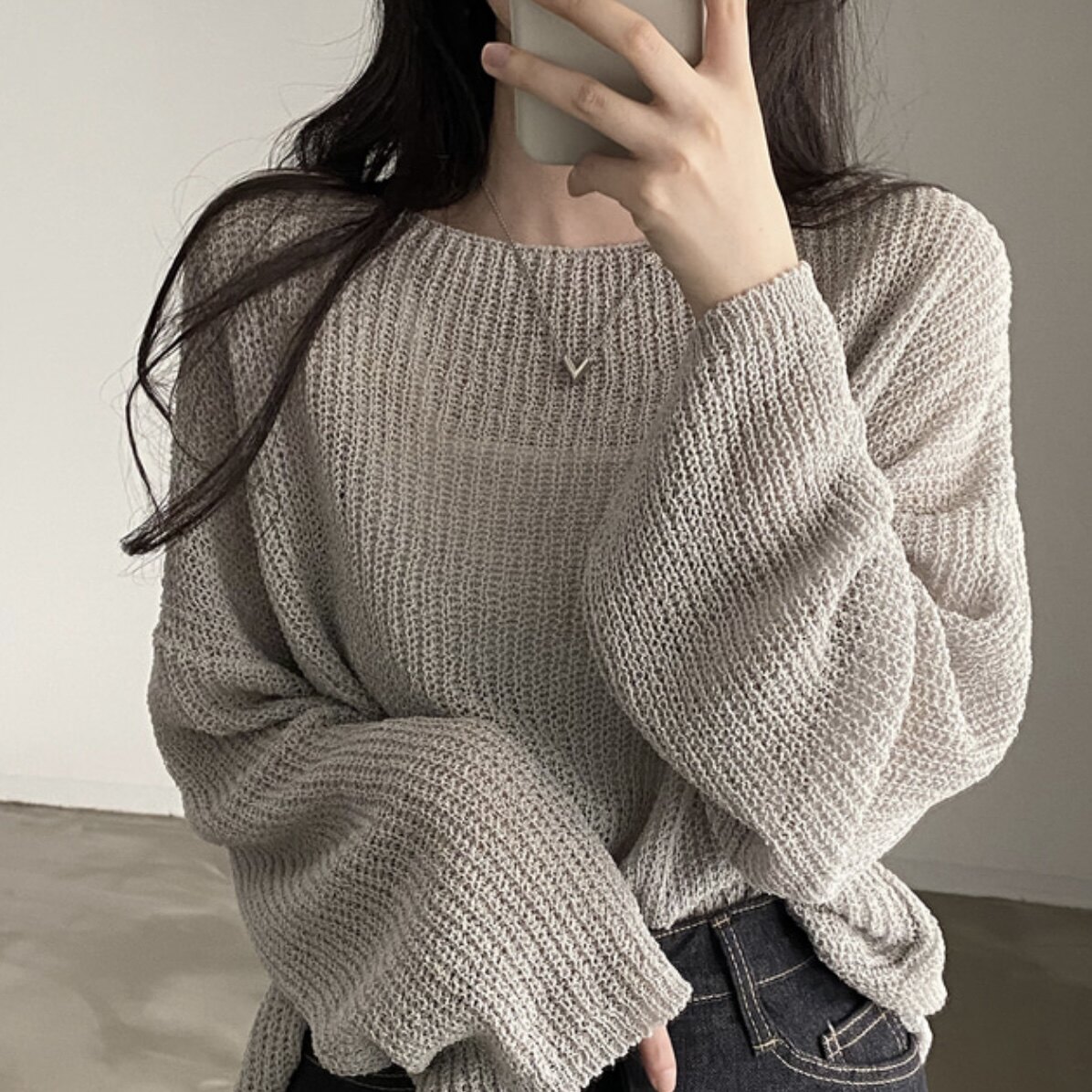 Women's Sweater - Summer, Lightweight, Relaxed Fit - Style 938467