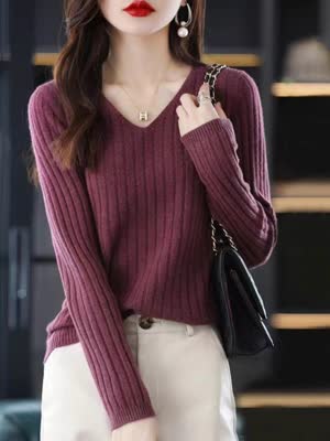 Women's Sweater - Winter, Long Sleeve, Slim Fit - Style 658555
