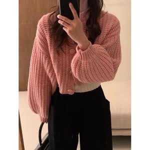 Women's Sweater - Winter, Relaxed Fit, Knit - Style 230196