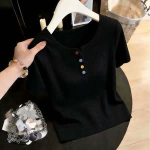 Women's Knit Top - Summer, Cool-Touch, Short Sleeve - Style 702670