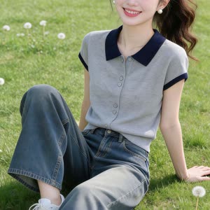 Women's Knit Top - Summer, Cool-Touch, Short Sleeve - Style 922430