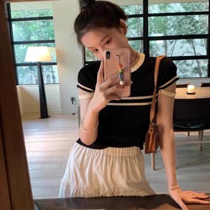 Women's Knit Top - Summer, Cool-Touch, Short Sleeve - Style 553707