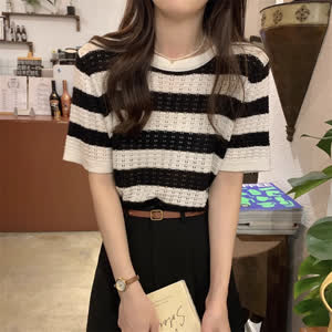 Women's Knit Top - Summer, Cool-Touch, Short Sleeve - Style 532676