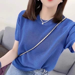 Women's Knit Top - Summer, Cool-Touch, Short Sleeve - Style 309184